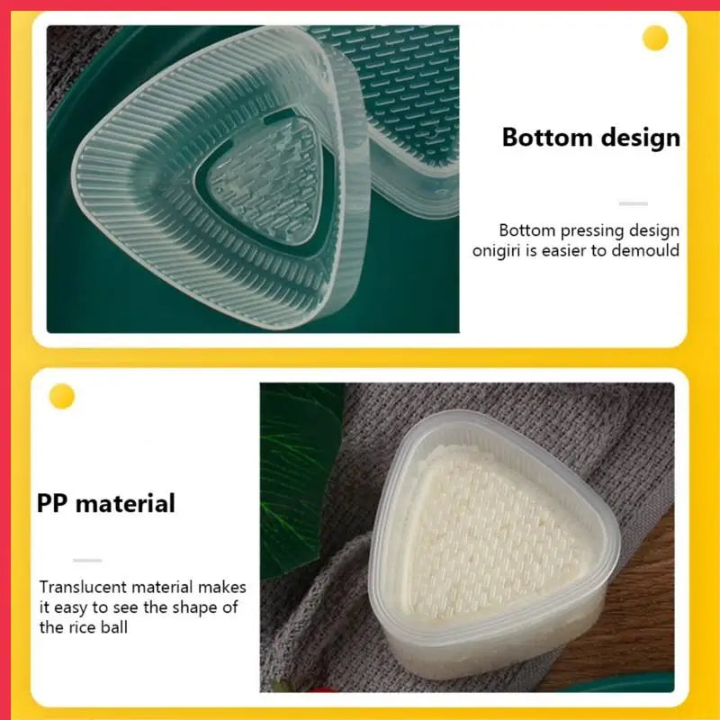 Sushi Mold Set for Onigiri Rice Balls