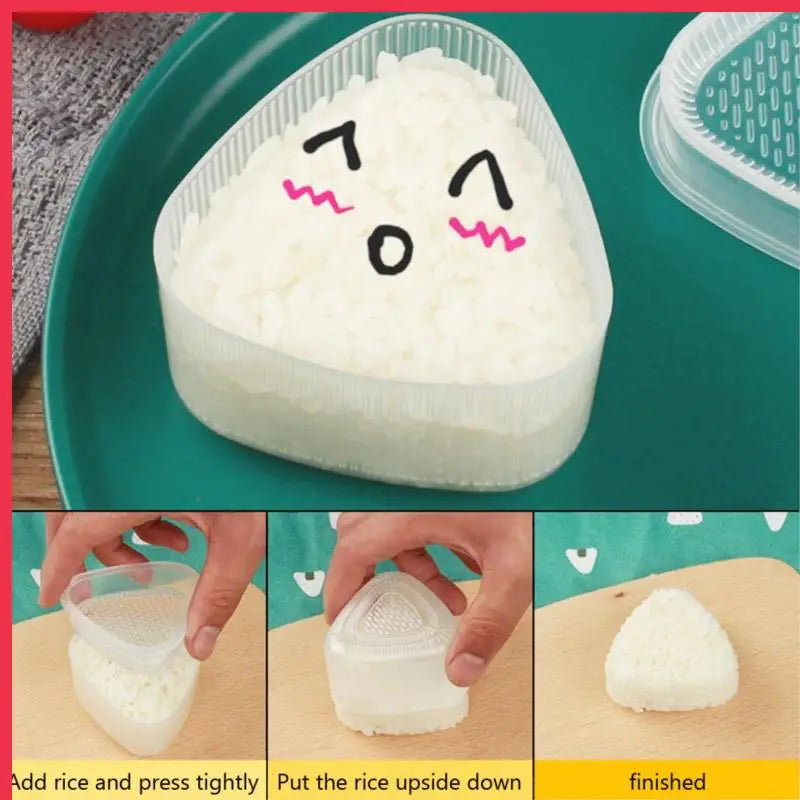 Sushi Mold Set for Onigiri Rice Balls
