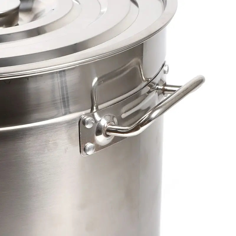 35L Stainless Steel Cooking Pot with Lid