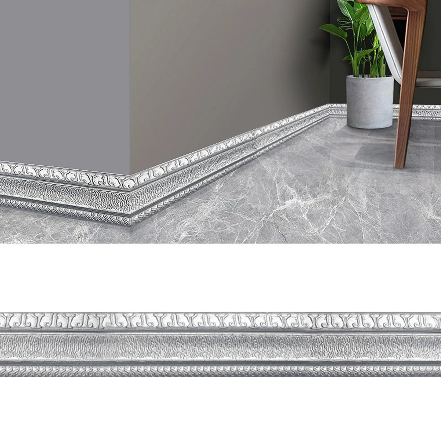 3D Waterproof Self-Adhesive Wallpaper Border Trim