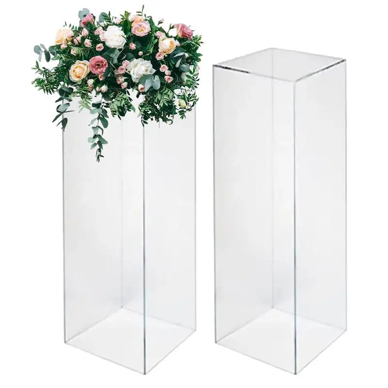 Tall Acrylic Pedestal Stands for Elegant Display