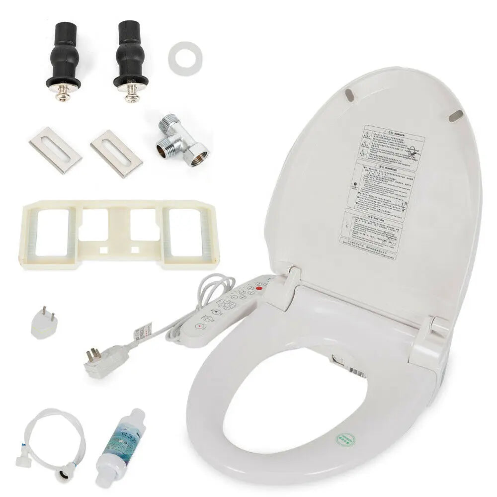 Smart Electric Bidet Toilet Seat with Heated Features