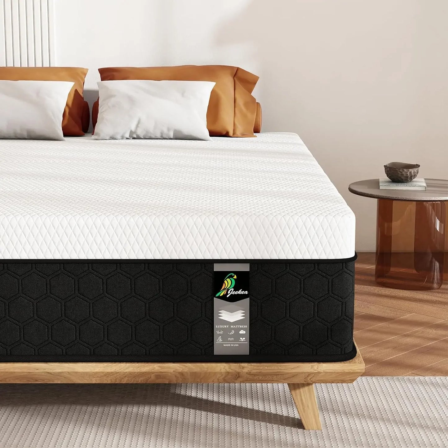 10 Inch Full Size Hybrid Innerspring Mattress with Memory Foam