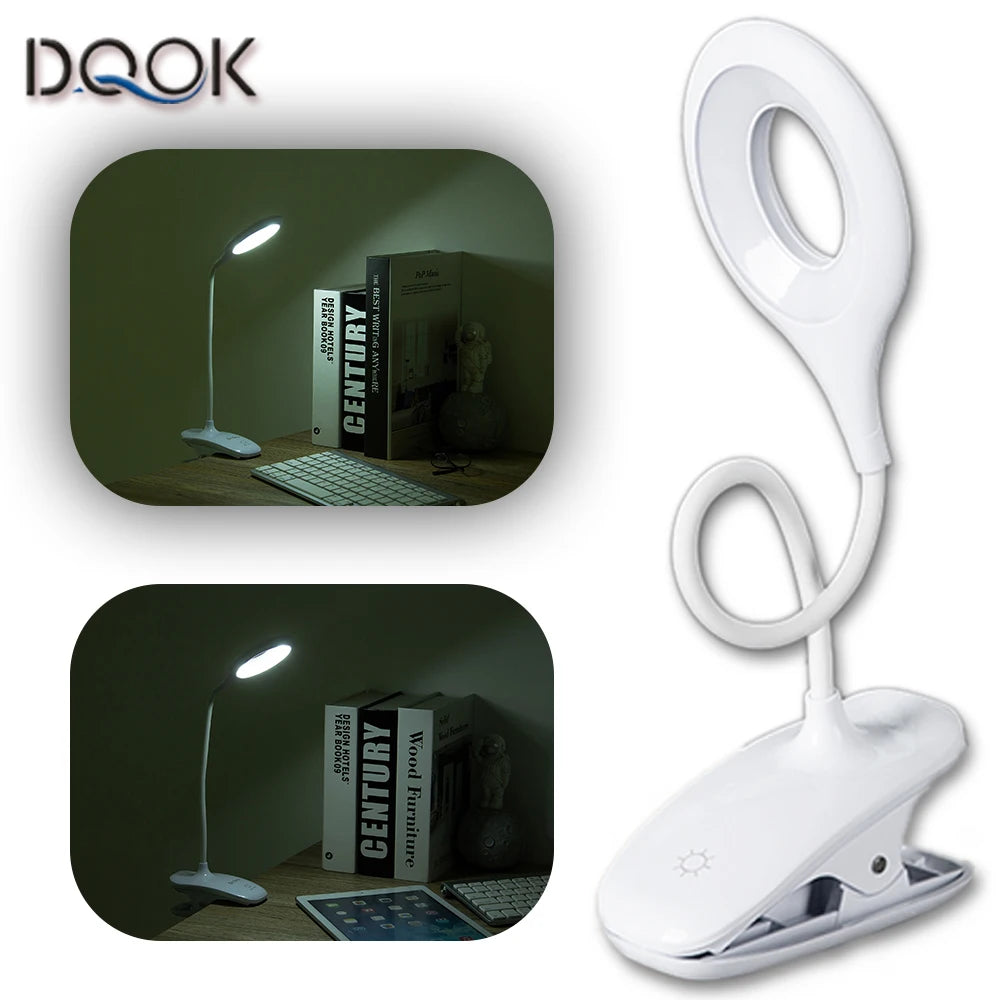 Stepless Dimmable Touch Foldable Desk Lamp Light