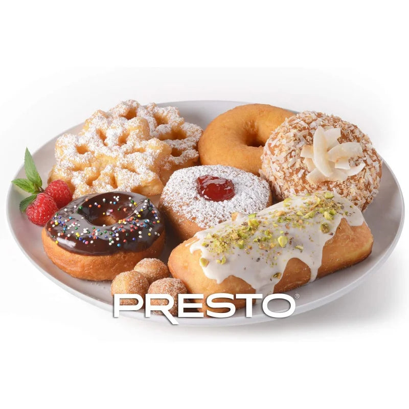 Presto 10 Quart Multi Cooker Steamer and Deep Fryer