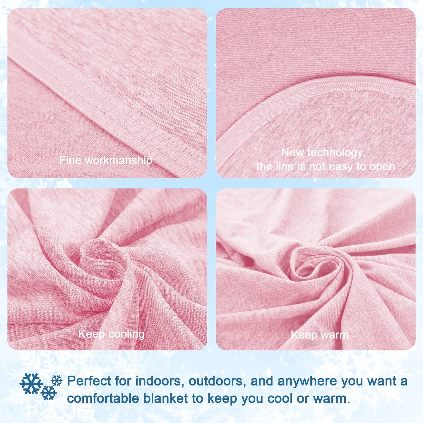 Lightweight Cooling Blanket for Hot Sleepers