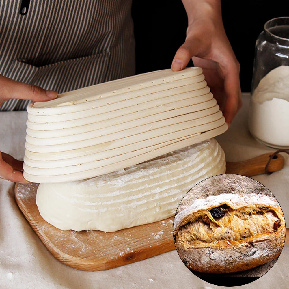 Oval Rattan Bread Proofing Basket for Sourdough