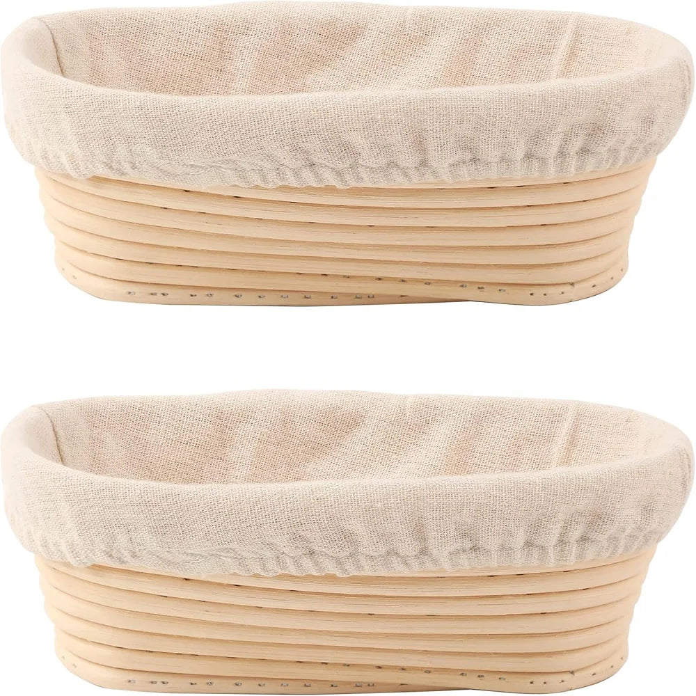 Oval Rattan Bread Proofing Basket for Sourdough