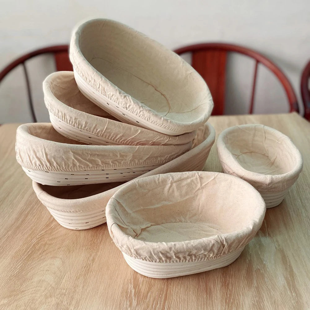 Oval Rattan Bread Proofing Basket for Sourdough