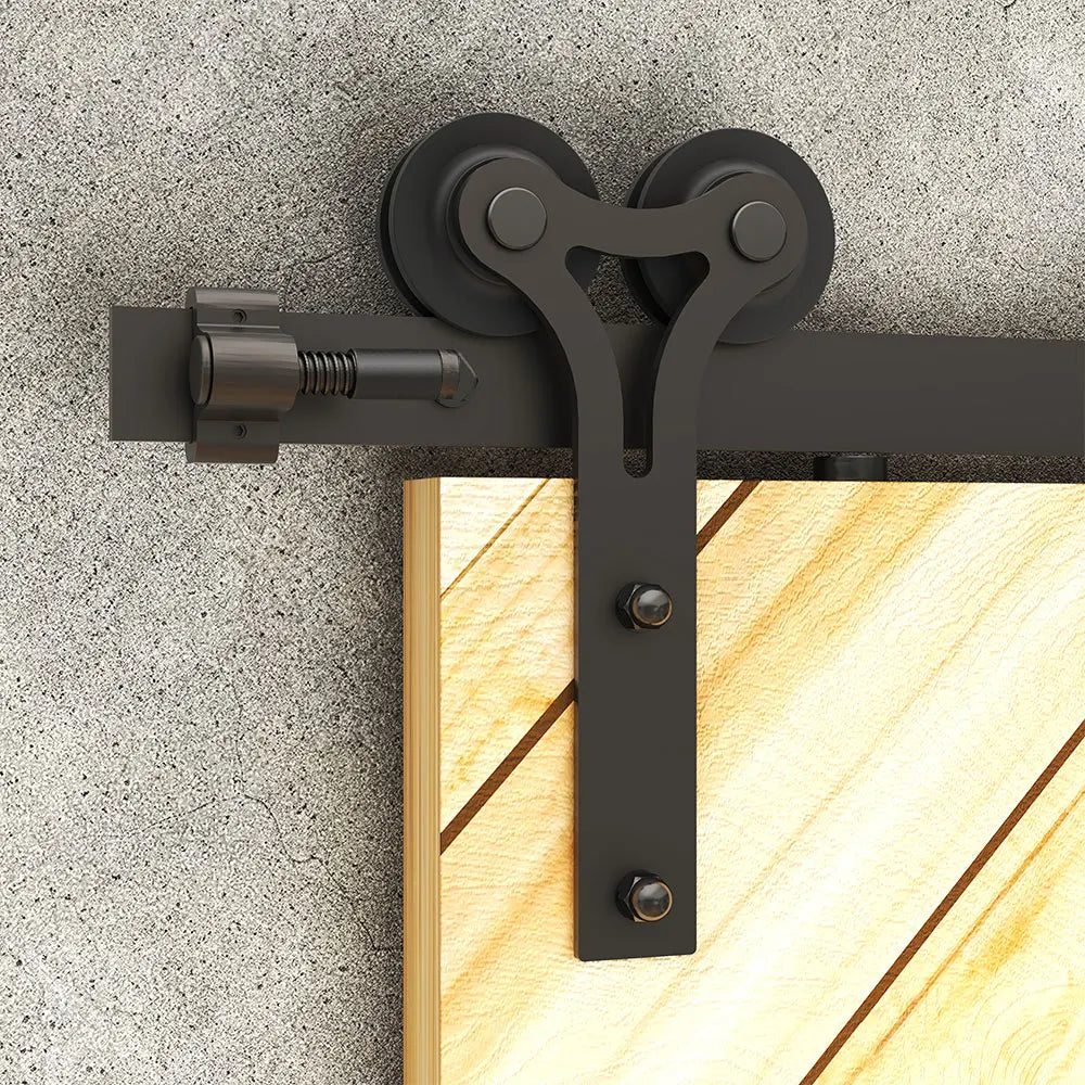 Heavy Duty Sliding Barn Door Hardware Kit