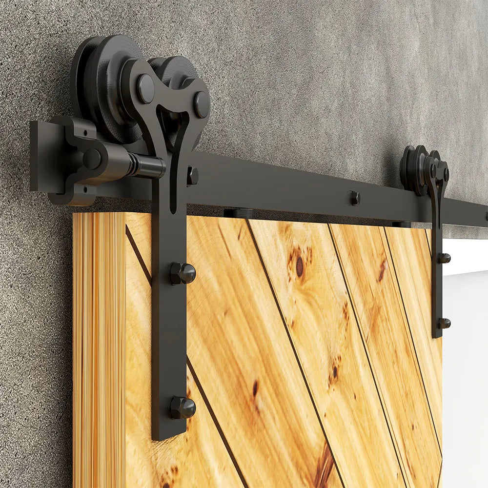 Heavy Duty Sliding Barn Door Hardware Kit